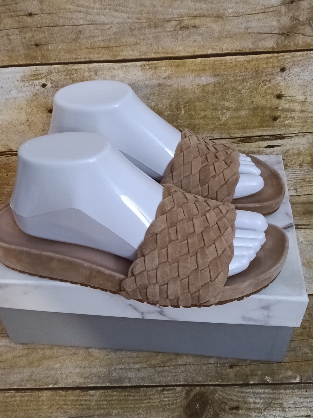 Cole Haan Woven Slide Sandals